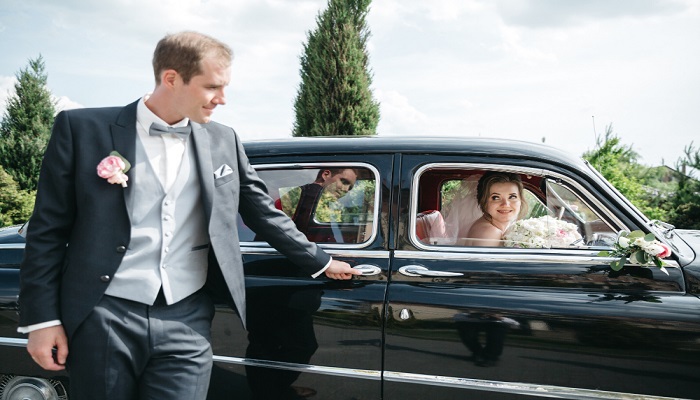 classic wedding car hire