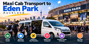 Maxi Cab Transport to Eden Park Auckland