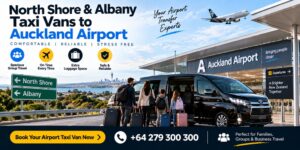 North Shore & Albany Taxi Vans to Auckland Airport