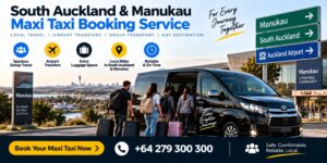 South Auckland & Manukau Maxi Taxi Booking Service